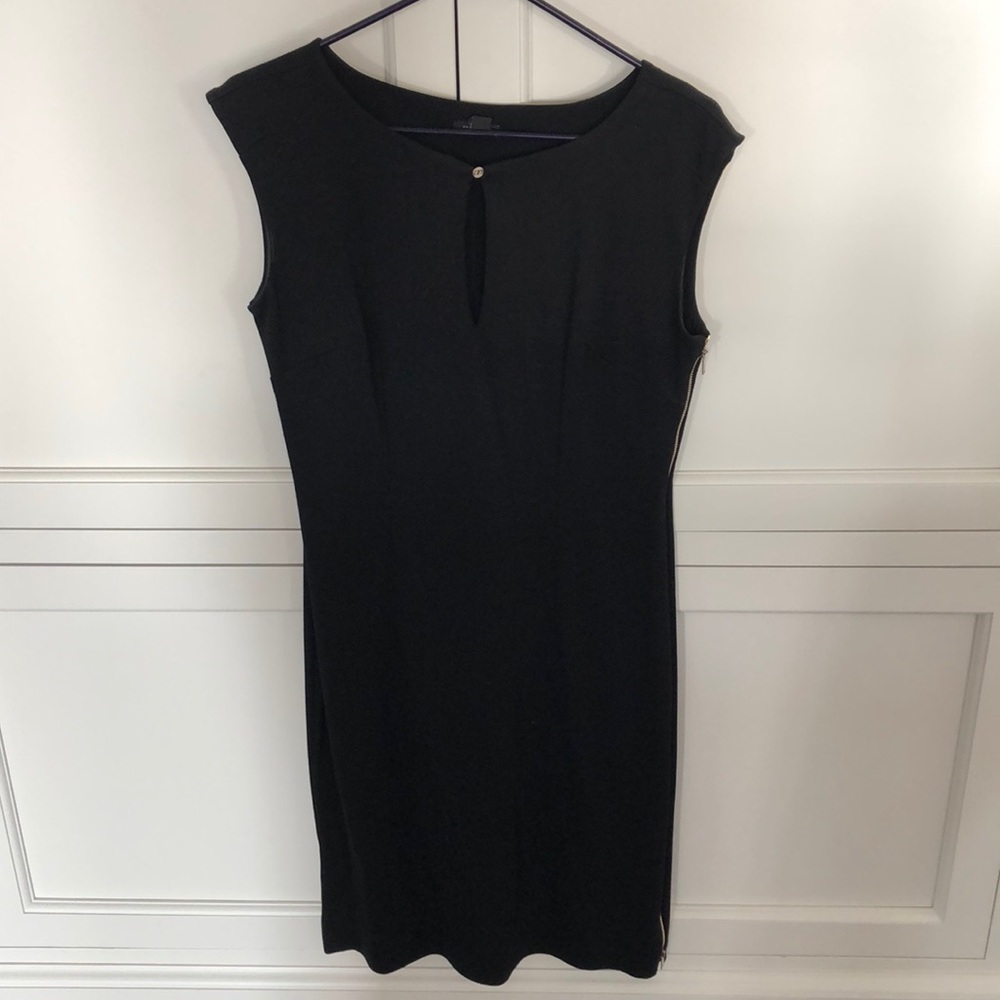 Ann Taylor Sheath Dress with Zipper Side